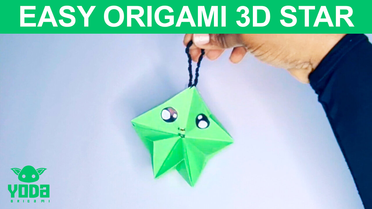 How To Make an Origami 3D Star - Easy And Step By Step Tutorial