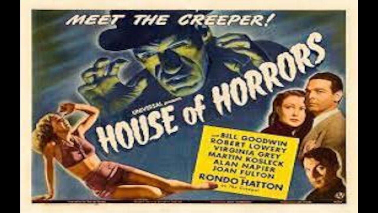 HOUSE OF HORRORS 1946 Rondo Hatton is The Creeper, a back-breaking Man-Monster Trailer (Movie in HD)