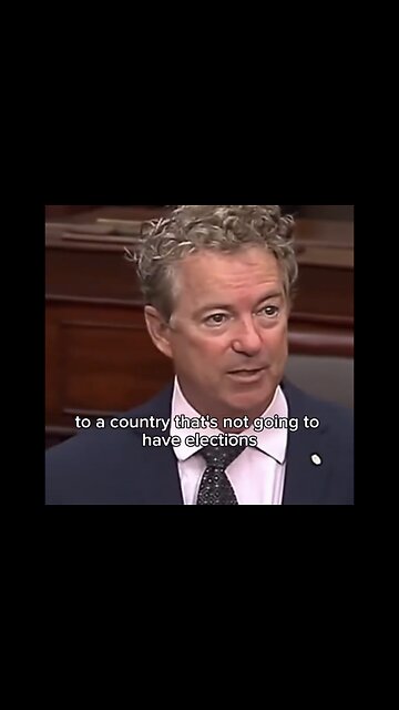 SENATOR RAND PAUL🇺🇸🏅WANTS TO CANCEL U.S. AID TO UKRAINE💸🚫🇺🇦💫