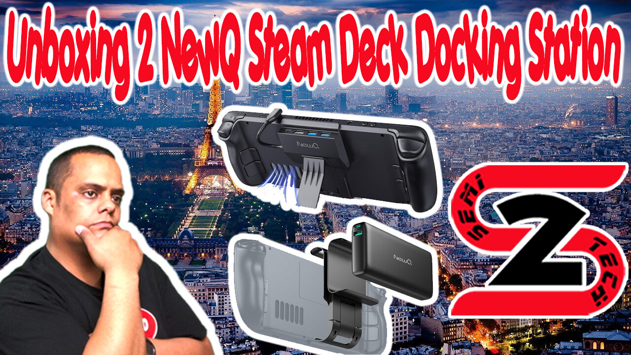 Unboxing 2 NewQ Steam Deck Docking Station