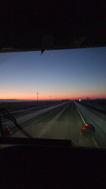 good morning from Carrington ND