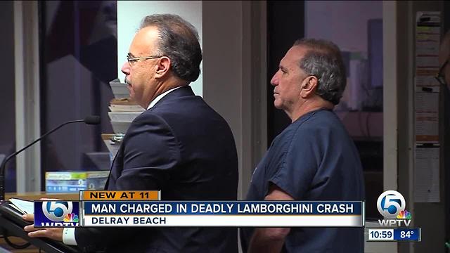 Bond set at $450K for Lamborghini driver charged in 82-year-old Uber driver's death