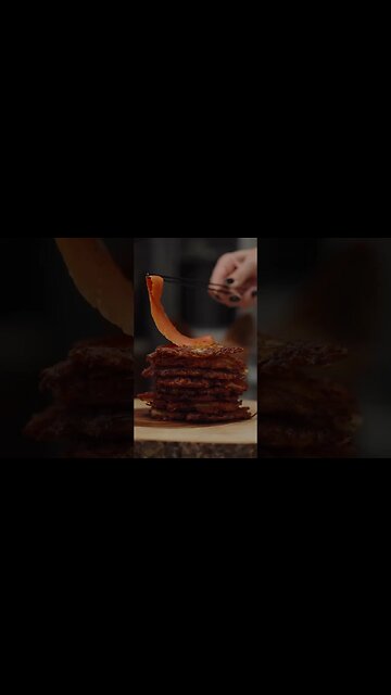 Potato Latkes with Lox and Poached Egg #shorts