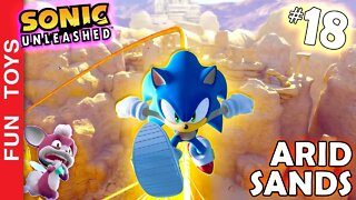 SONIC UNLEASHED #18 🔵 As fases de corrida de ARID SANDS! Eu adoro estas!