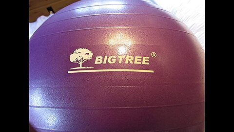 Exercise Ball, Yoga Ball Balance Pilates Anti-Burst with Pump Stability Fitness Ball Birthing C...