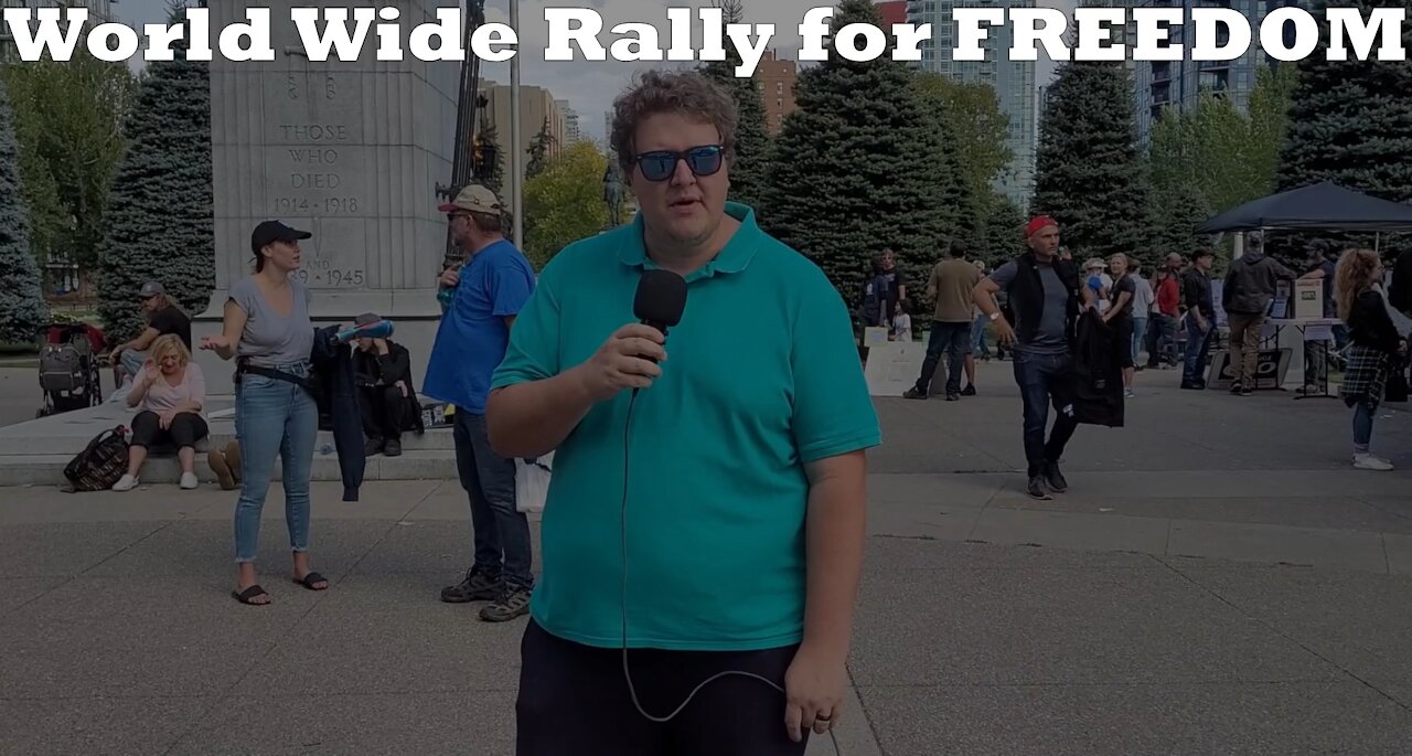 World Wide Rally for Freedom in Calgary Sept 18