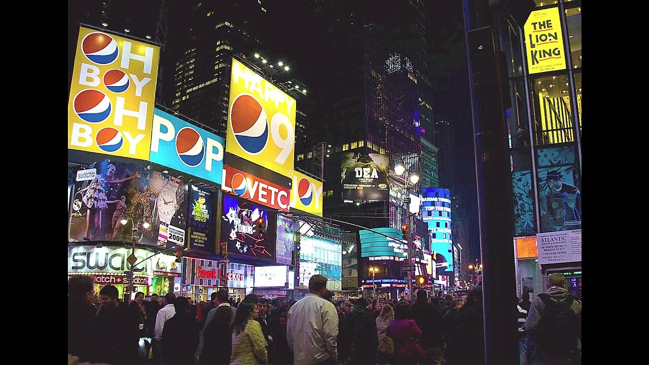 Time Square New York Moments 2020