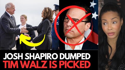 BREAKING Kamala Harris Picks Progressive Socialist Governor Tim Walz of Minnesota as VP Running Mate