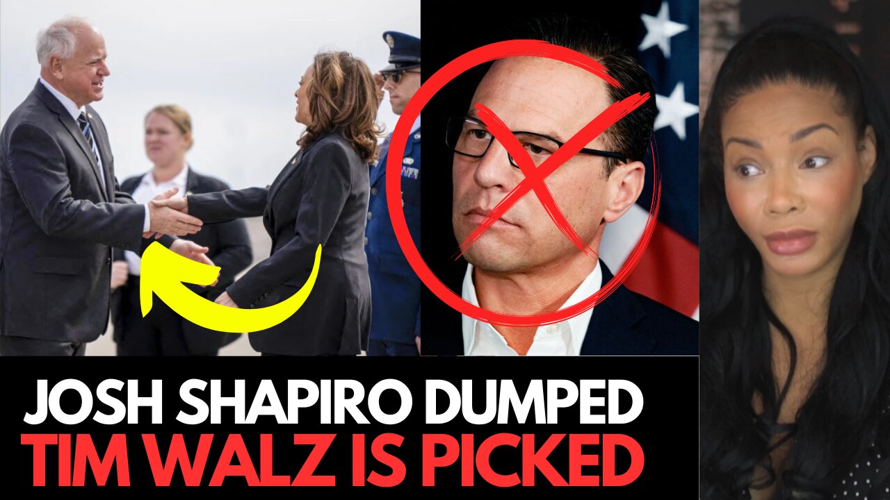BREAKING Kamala Harris Picks Progressive Socialist Governor Tim Walz of Minnesota as VP Running Mate
