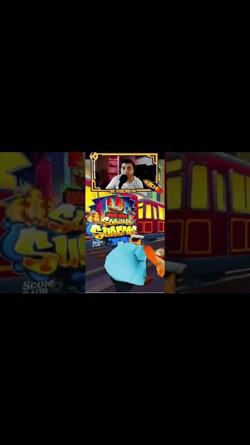 SUBWAYSURFER NO COINS BATENDO MEU RECORD. #cosmiconerd #subwaysurfers #viral #sejagamer