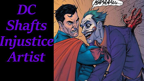 DC shafts comic book writer on Injustice Gods Among US Compendium