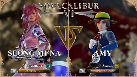 Seong Mi-na (DigitalRose136) VS Amy (Âmesang) (SoulCalibur™ VI: Online)