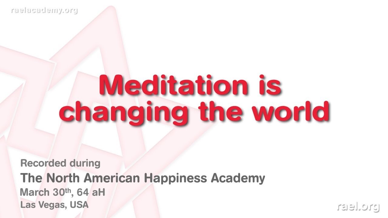 Meditation is changing the World (64-03-30)