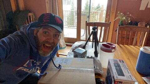 The stereo system arrived for the Suburban.