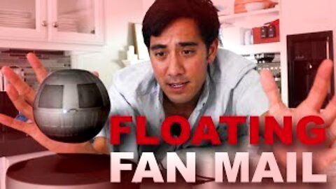 Someone sent me LEVITATING Fan Mail