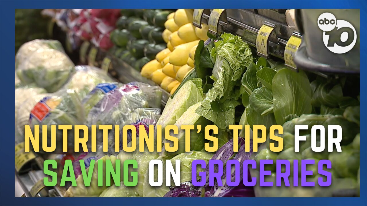 Nutritionist shares ways to save money on groceries