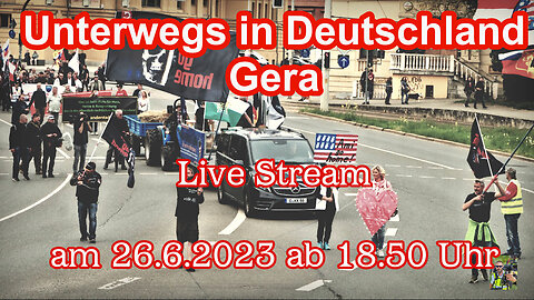 Live Stream am 26.6.2023 aus Gera