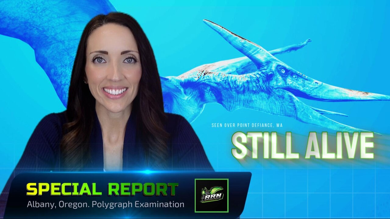 WITNESS AGREES TO POLYGRAPH TEST | The Ropen Report Albany, Oregon | Pterosaur Seen Alive