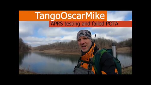 #MNHR Ham Radio Portable operations. APRS and failed POTA
