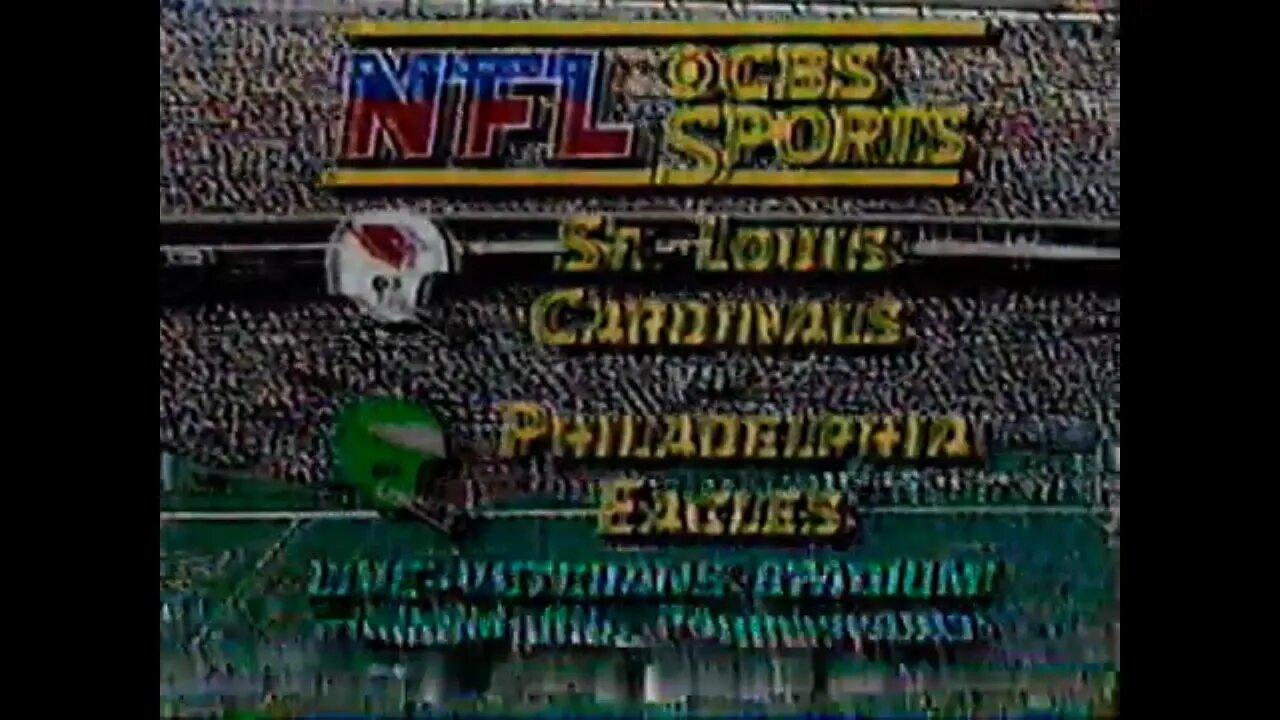 1982-12-05 St Louis Cardinals vs Philadelphia Eagles