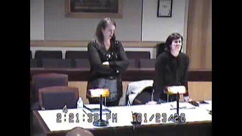 Stokey matter before corrupt Matthew Harter Clark County Family Court Judge 1/23/20