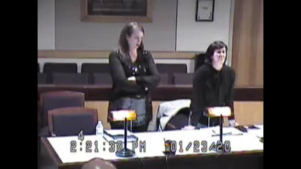 Stokey matter before corrupt Matthew Harter Clark County Family Court Judge 1/23/20