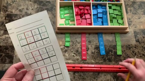 Montessori Math: The Stamp Game (Introduction and Static/Dynamic Addition)