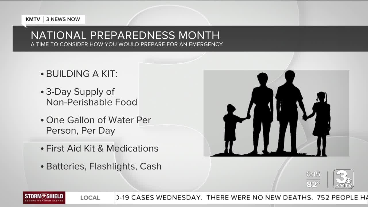 National Preparedness Month: Make a plan and build a kit in case of emergencies