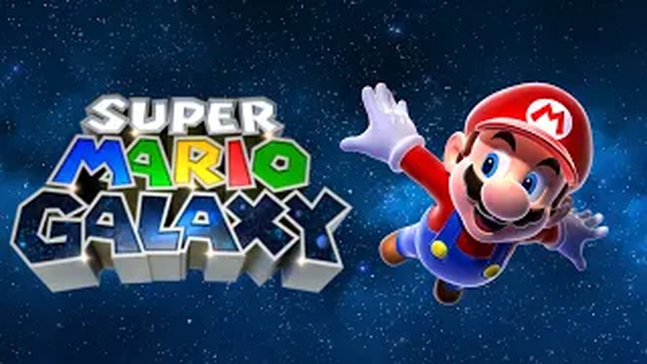 If I touch something blue, the video ends - Super Mario Galaxy