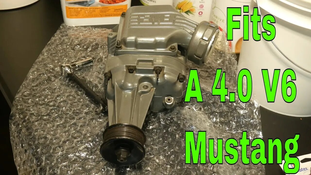ModdBOX Eaton M90 Supercharger - 4.0 Mustang Build