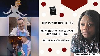 Princesses with mustache(Cinderfella)