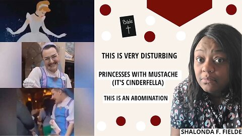 Princesses with mustache(Cinderfella)