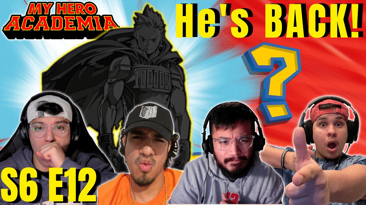 THE REAL #1 HERO | My Hero Academia Season 6 Episode 12 Reaction