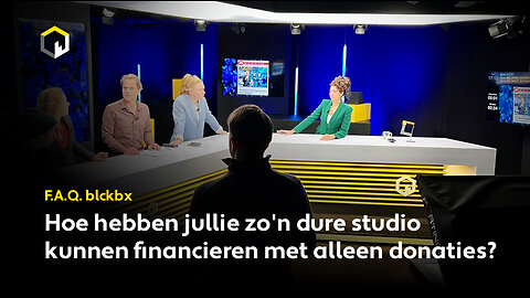 Hoe hebben jullie zo'n dure studio kunnen financieren met alleen donaties?