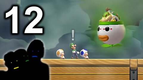 Bowser Jr.'s Big Fist | New Super Luigi U Part 12