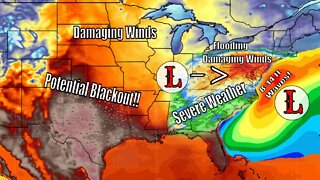 Potential Texas Power Blackout, Flash Flooding, Large Waves & Severe Weather - The WeatherMan Plus