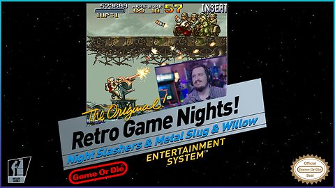 Retro Game Night | Night Slashers, Metal Slug & Willow