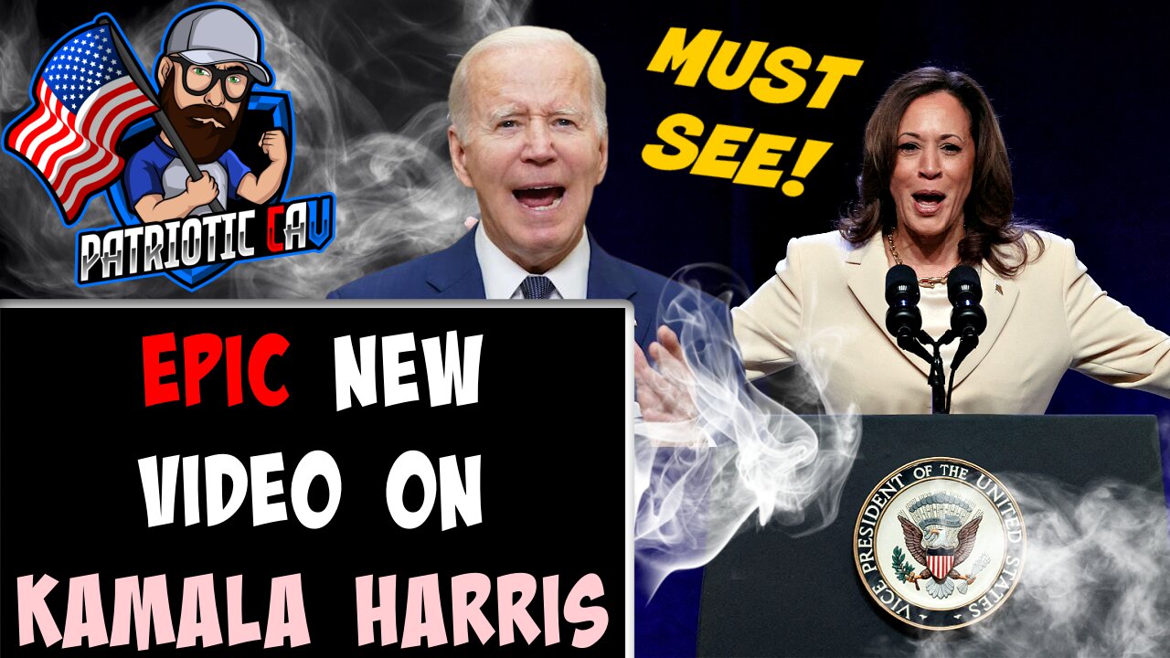 Joe is OUT and Harris is IN | New FIRE Video Shows How CRAZY She Is