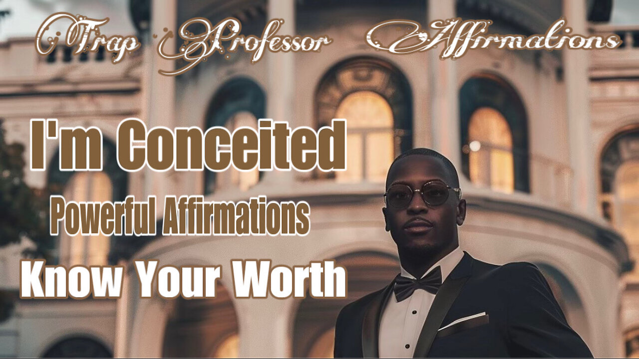 (Powerful Affirmations) I'm Conceited #confidence (Affirmations) Interactive Visualizer #selflove