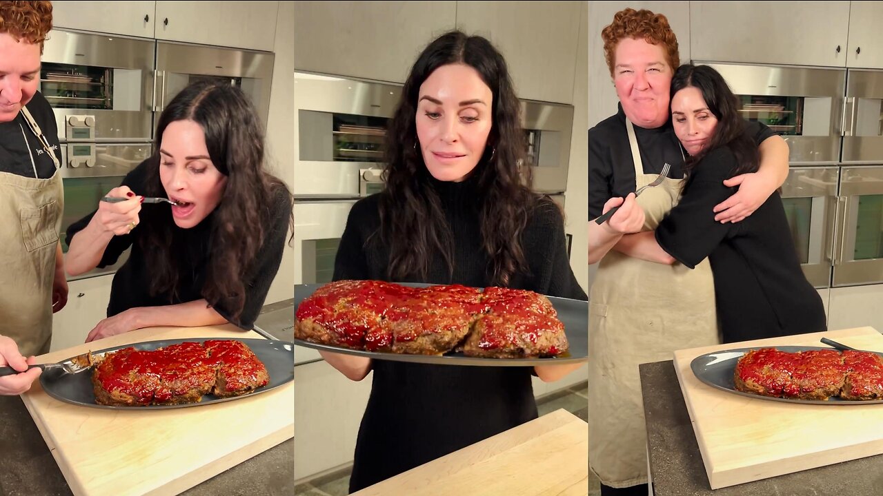 Courtney Cox's Mom Makes Meatloaf | Cooking Mini Vlog