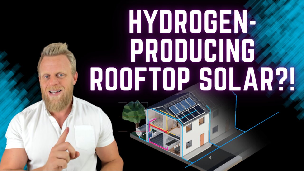 Hydrogen-producing rooftop solar panels become REAL