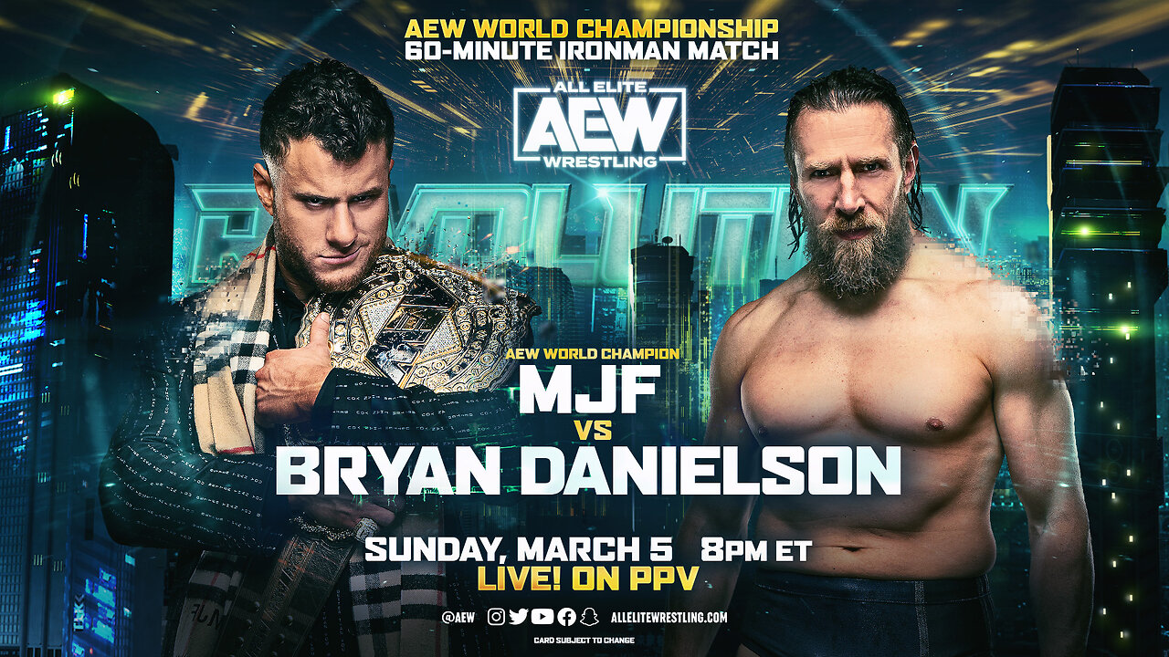 MJF vs. Bryan Danielson (Highlights)