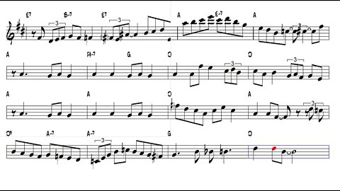 Hot Toddy Ralph Flanagan 1953 Alto Sax