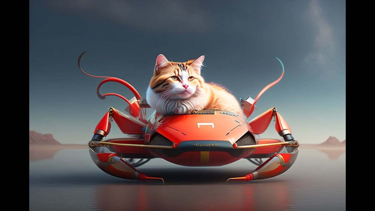 Cat on a Crab: A Whimsical Ride