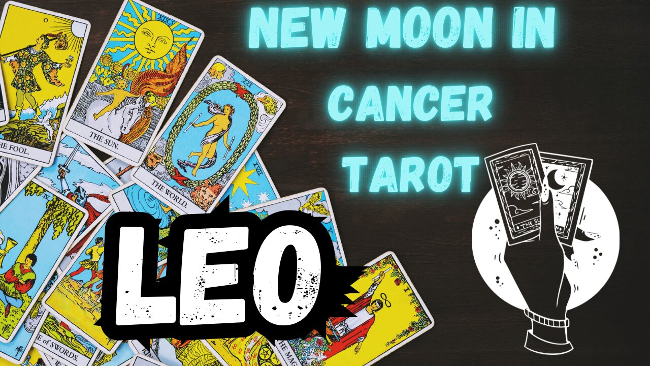 LEO ♌️ - Appetite for deeper connection! New Moon 🌑 in Cancer Tarot reading #leo #tarotary #tarot