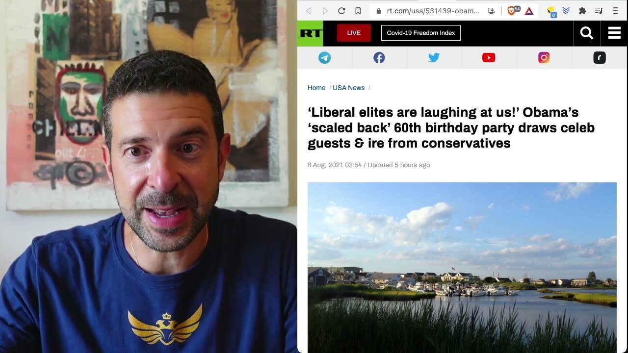 'Scaled back' 60th birthday party 😂😂😂 Obama parties like its 2019