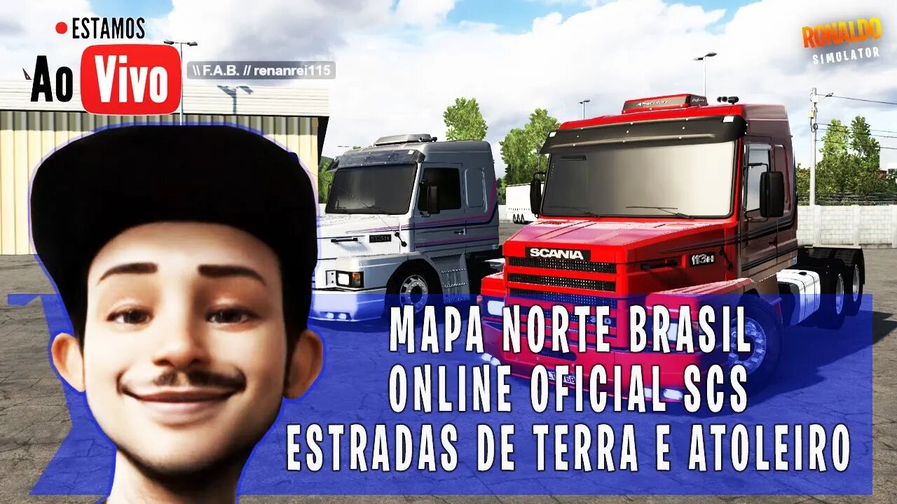 COMBOIO COM MODS BRASILEIROS EURO TRUCK 1.42 BETA MAPA NORTE DO BRASIL