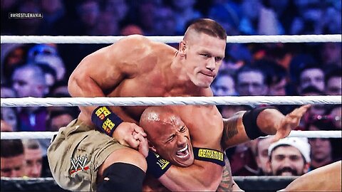 The Great Rock VS The Best John Cena Title Match Highlights