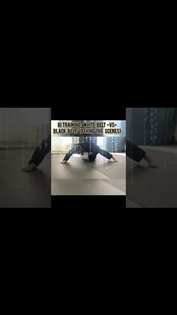 When a BLACK BELT thinks your a WHITE BELT in BJJ! 😆