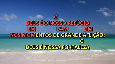 se Deus e por nos karaoke playback instrumental